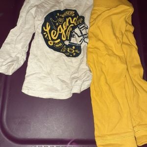 Cute and cozy toddler boy's outfit